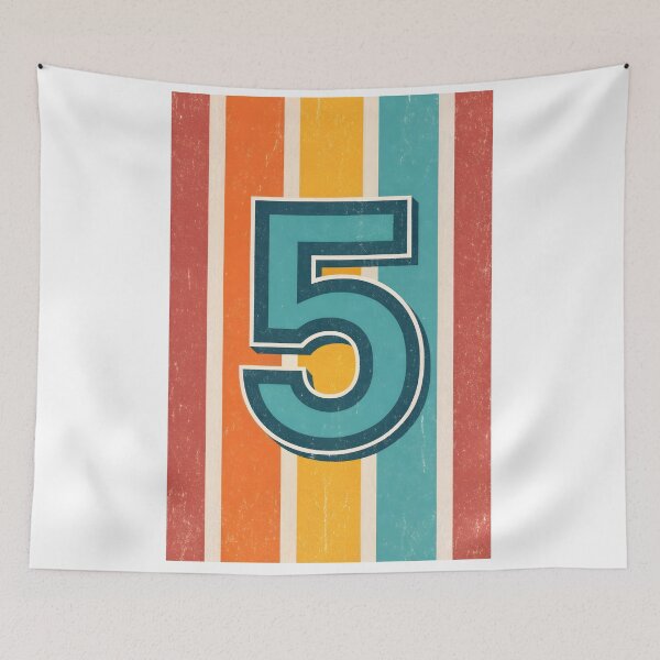 Item preview, Number 5 designed and sold by nimmitrends.