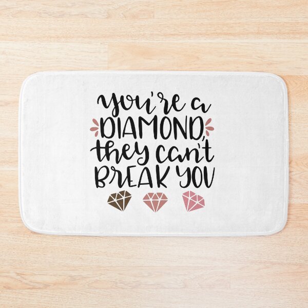Item preview, YOU'RE DIAMOND, THEY CANT BREAK YOU designed and sold by ManikRaja.