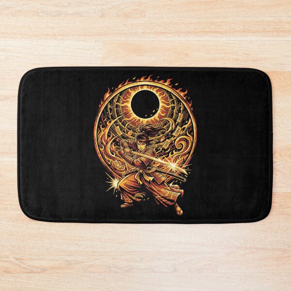 Item preview, Onna-Musha Female Samurai Solar Eclipse Fire Blade Japanese Anime Aesthetic designed and sold by mood-draftsman.