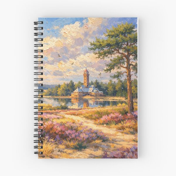 Item preview, A painting of Hoge Veluwe, the Netherlands – A Beautiful place in Europe. designed and sold by GalleryKauffeld.