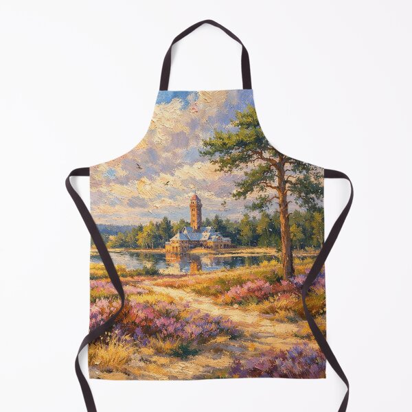 Item preview, A painting of Hoge Veluwe, the Netherlands – A Beautiful place in Europe. designed and sold by GalleryKauffeld.