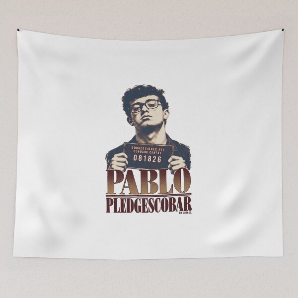 Item preview, Pablo Pledge Escobar designed and sold by GinaGrave.