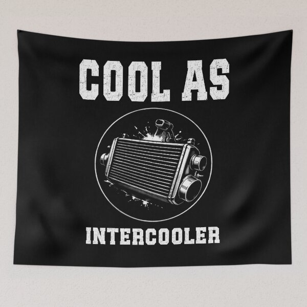 Item preview, Cool As Intercooler Turbo Car Enthusiast Mechanic Intercooler Turbocharged Engine Tuning Car Enthusiast  designed and sold by Jt41.