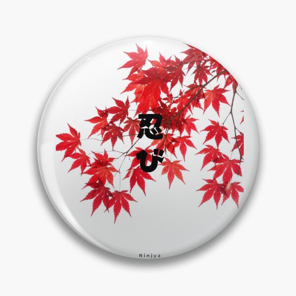 Item preview, Shinobi - Ninja | Autumn Maple Leaves | Japanese Design designed and sold by JapanMemoir.
