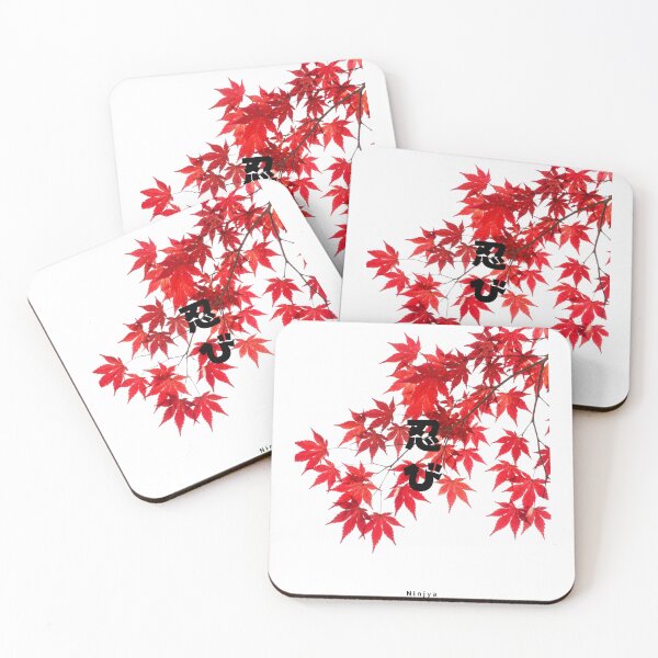 Item preview, Shinobi - Ninja | Autumn Maple Leaves | Japanese Design designed and sold by JapanMemoir.