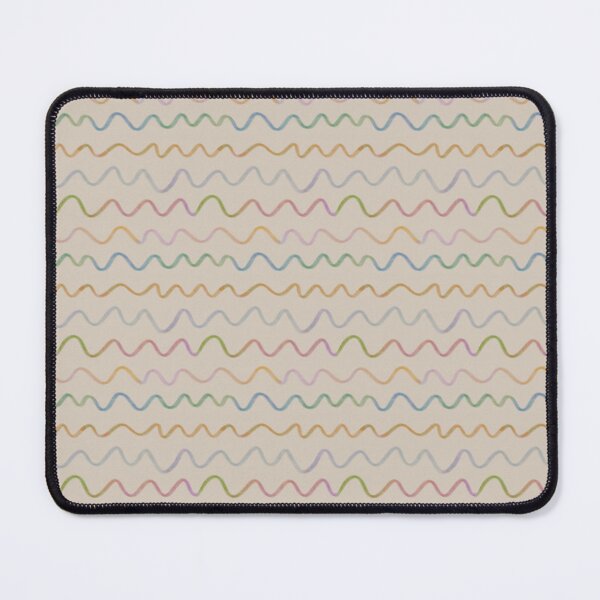 Item preview, Little Squiggles – Pastel Wavy Lines Pattern designed and sold by Catherine Wallace Art.