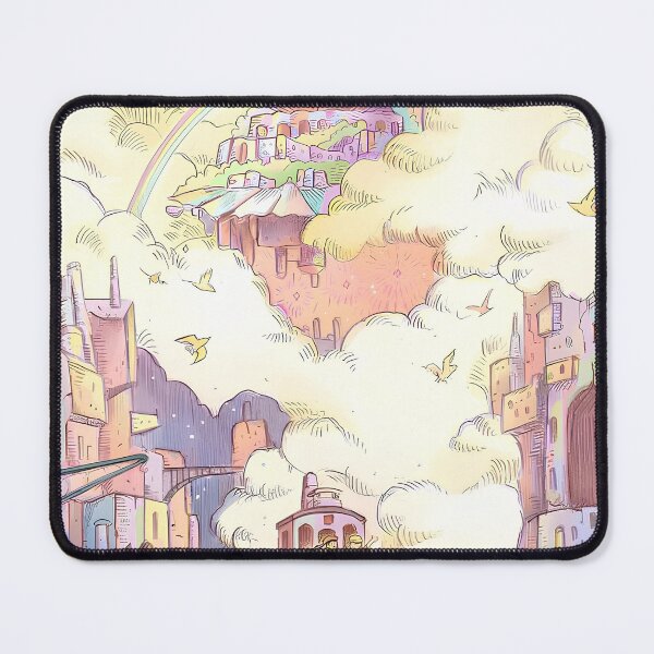 Item preview, Cute kawaii castle [[kiki's]] on -%[ghiblis]%- sky flying aways designed and sold by pryielvart.
