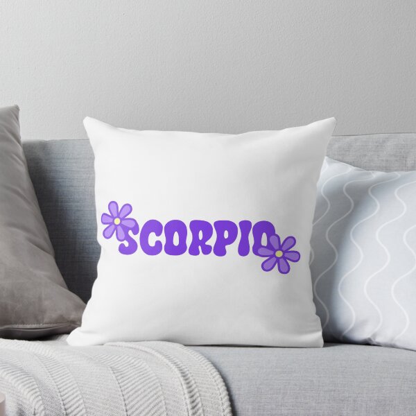 Item preview, Scorpio Purple Flowery Boho designed and sold by SlimyFish.