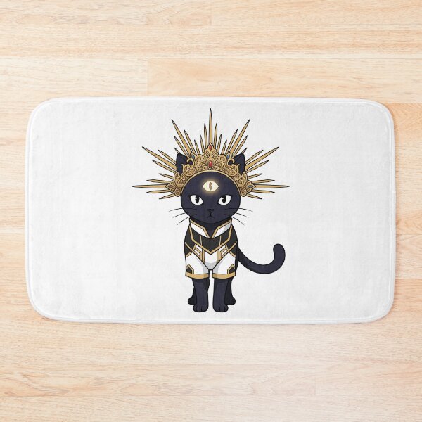 Item preview, Divine Third Eye Black Cat Sunburst Halo Egyptian Bastet Aesthetic designed and sold by mood-draftsman.