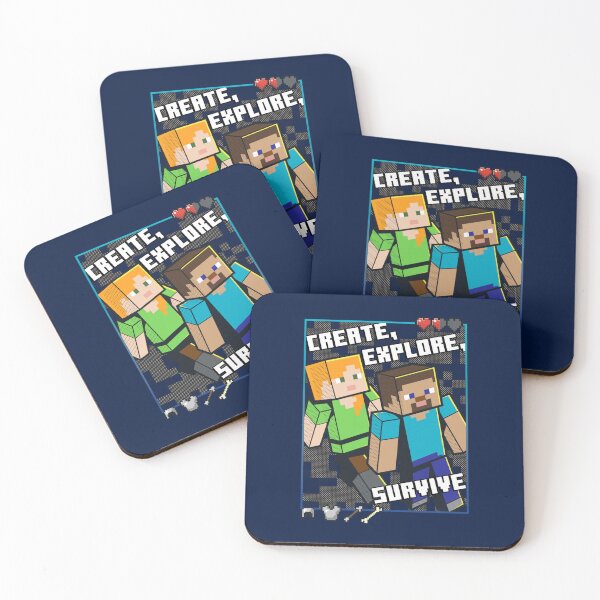 Item preview, Create Explore Survive Gamer  designed and sold by hammote.
