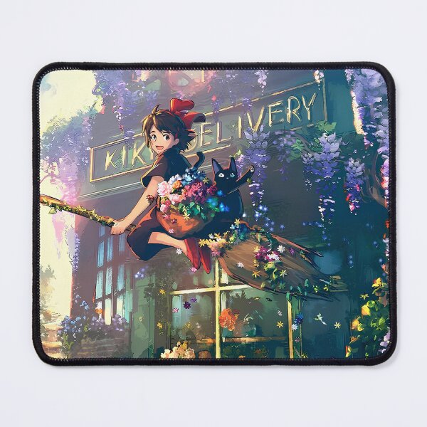 Item preview, Cute kawaii art girl [[kiki's]] -%[ghiblis]%- happy aways fly designed and sold by pryielvart.