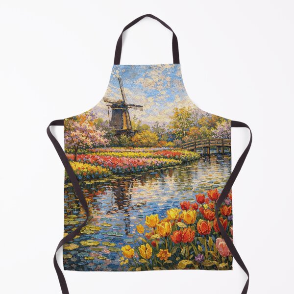 Item preview, A painting of Keukenhof, the Netherlands – A Beautiful place in Europe. designed and sold by GalleryKauffeld.