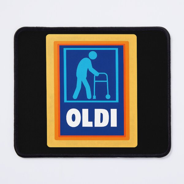 Item preview, OLDII Funny Senior Walker Grocery Store designed and sold by GamtosMintys.