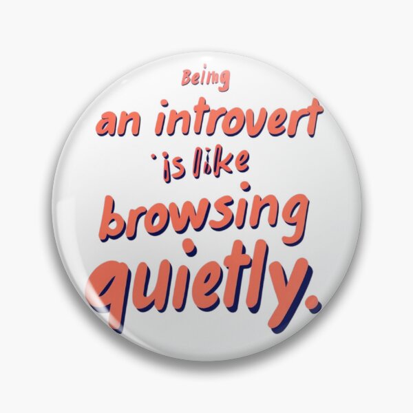 Item preview, Introvert quotes designed and sold by GUNAPRIYAA.