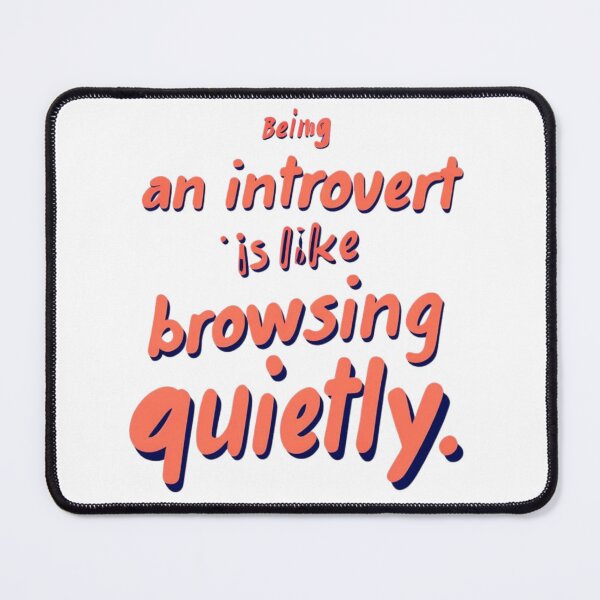 Item preview, Introvert quotes designed and sold by GUNAPRIYAA.