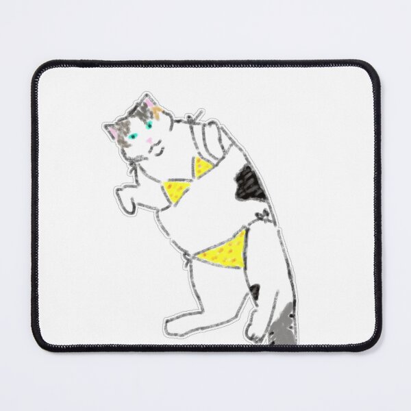 Item preview, Funny Chubby Cat in Polka Dot Bikini designed and sold by raun.draw.