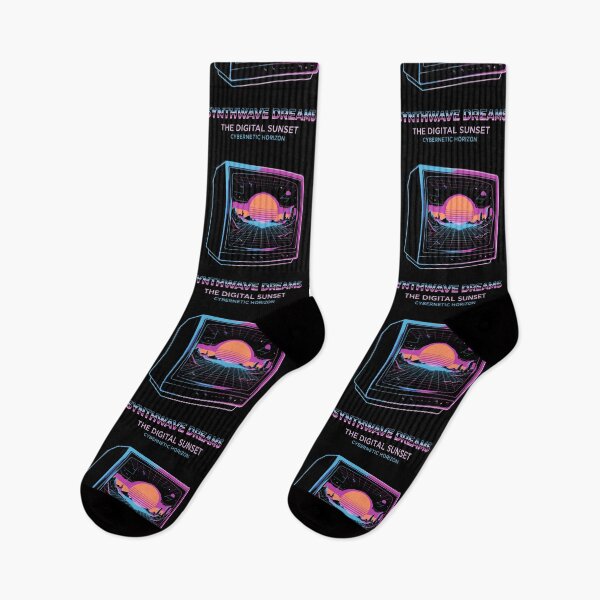Item preview, Mentally Im Here Retro Vaporwave Synthwave Art AUG-404 designed and sold by noberic.