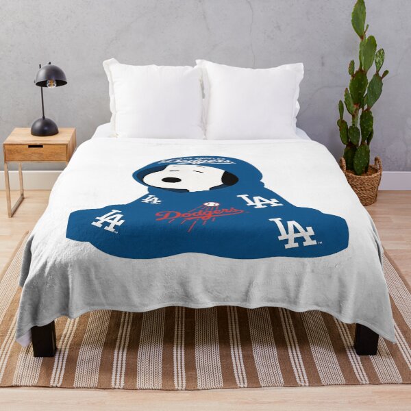 Item preview, Cozy Snoopy Wrapped in Dodgers designed and sold by rebelmaon.