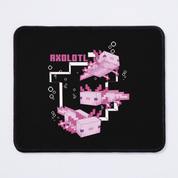 Item preview, Cute Pink Axolotl Pixel  designed and sold by hammote.