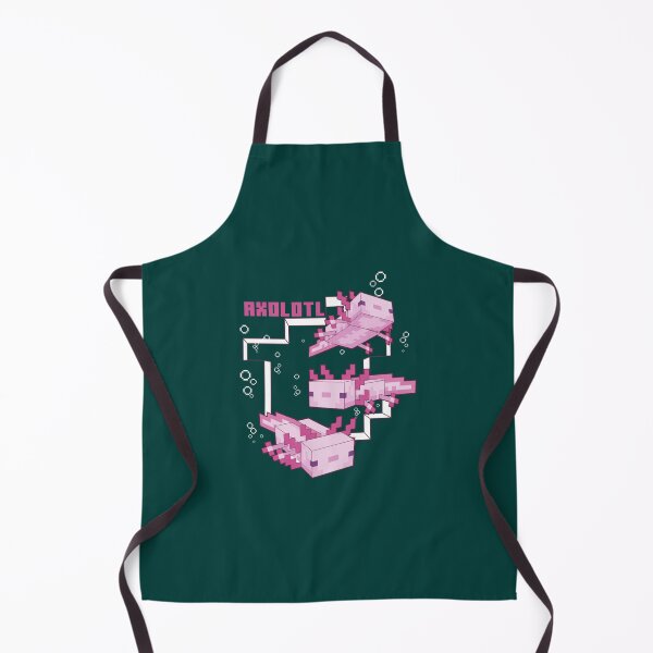 Item preview, Cute Pink Axolotl Pixel  designed and sold by hammote.