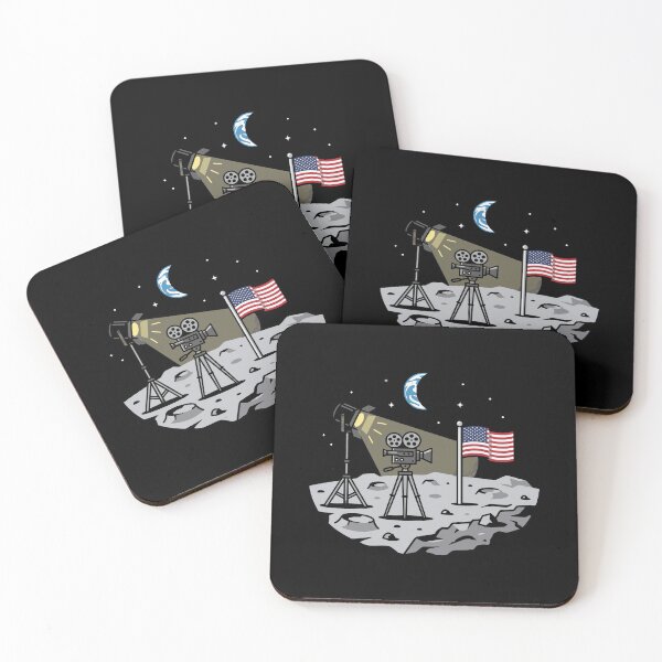 Item preview, Fake Moon Landing Hoax Conspiracy Theory AUG-405 designed and sold by noberic.