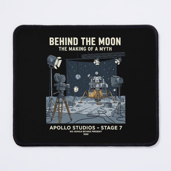 Item preview, Fake Moon Landing Movie Set Conspiracy Art AUG-406 designed and sold by noberic.
