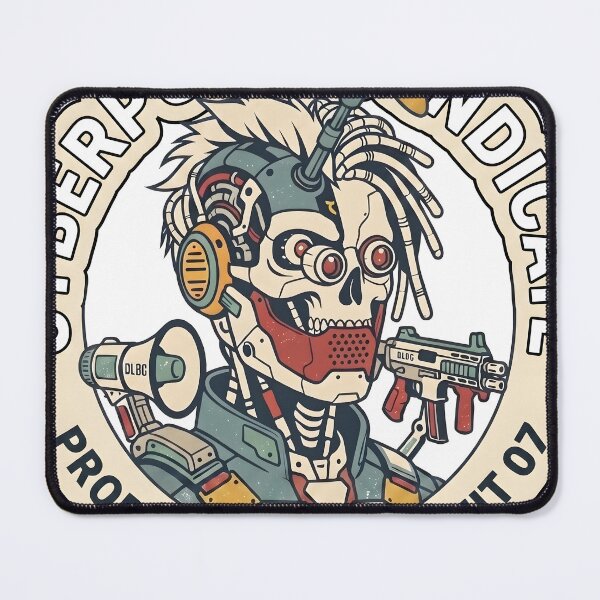 Item preview, Cyberpunk Syndicate - Propeller Skull (Unit 07) designed and sold by DLBG-STORE.