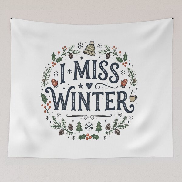 Item preview, i miss winter designed and sold by GG-Graphics.