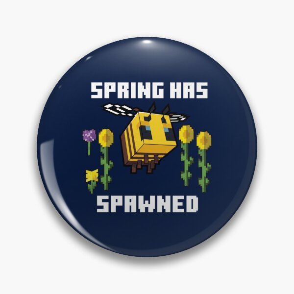 Item preview, Spring Has Spawned Pixel Bee designed and sold by hammote.