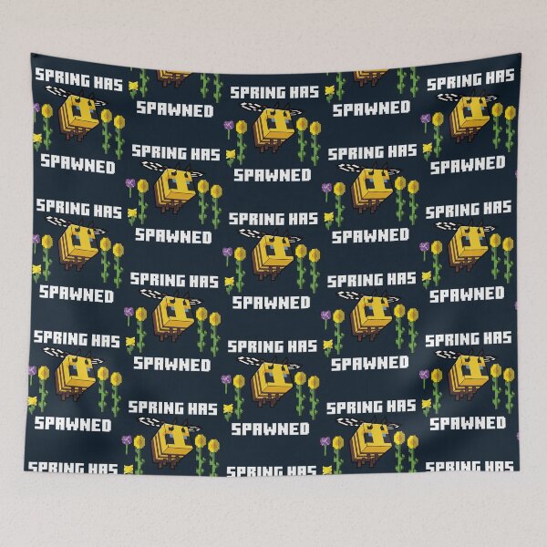 Item preview, Spring Has Spawned Pixel Bee designed and sold by hammote.