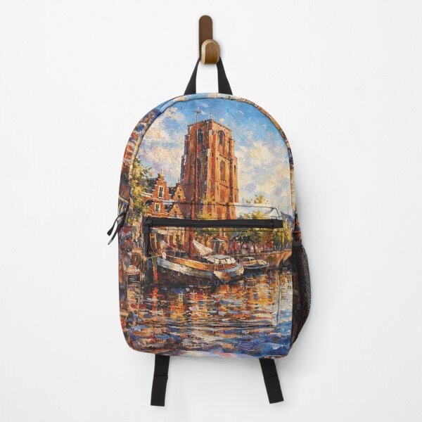 Item preview, A painting of Leeuwarden, the Netherlands – A Beautiful city in Europe. designed and sold by GalleryKauffeld.