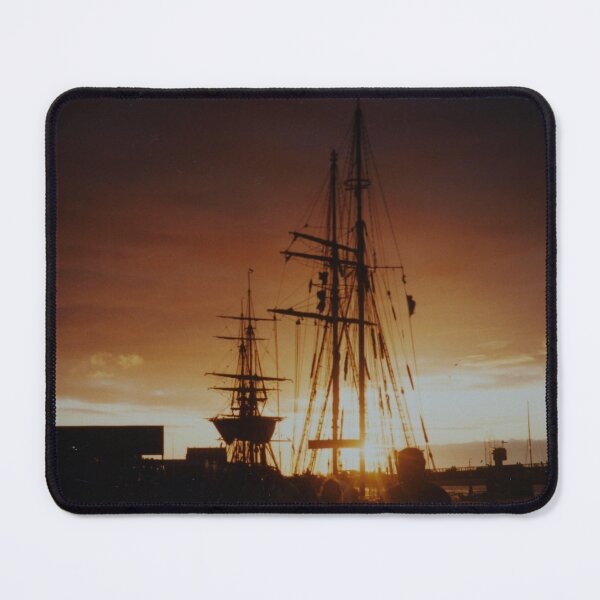 Item preview, tall ship at sunset designed and sold by sharon Wingard.