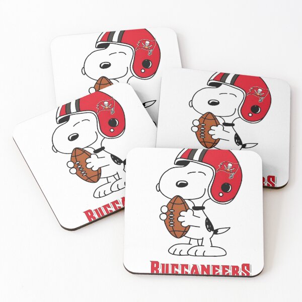 Item preview, Snoopy Football Helmet Buccaneers  designed and sold by rebelmaon.