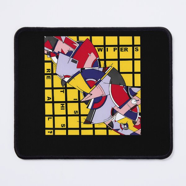 Item preview, Yellow Grid Abstract Shapes designed and sold by picopy.
