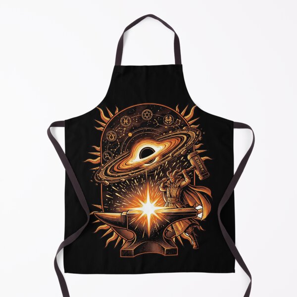 Item preview, Cosmic Blacksmith Forging Stars Celestial Anvil Alchemist Aesthetic designed and sold by mood-draftsman.