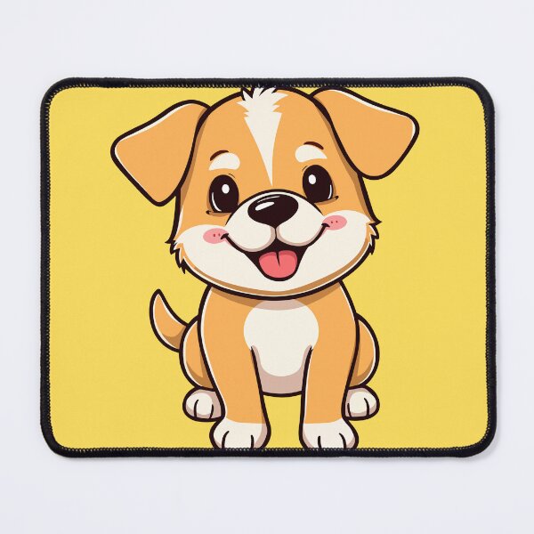 Item preview, Cute Happy Puppy Cartoon Dog Kawaii Pet Lover Funny Animal Design designed and sold by PRFashions.