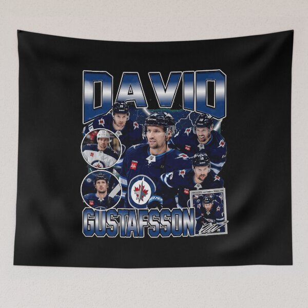 Item preview, David Gustafsson Winnipeg Hockey Collage Graphic designed and sold by Print Art Design Studio LLC.