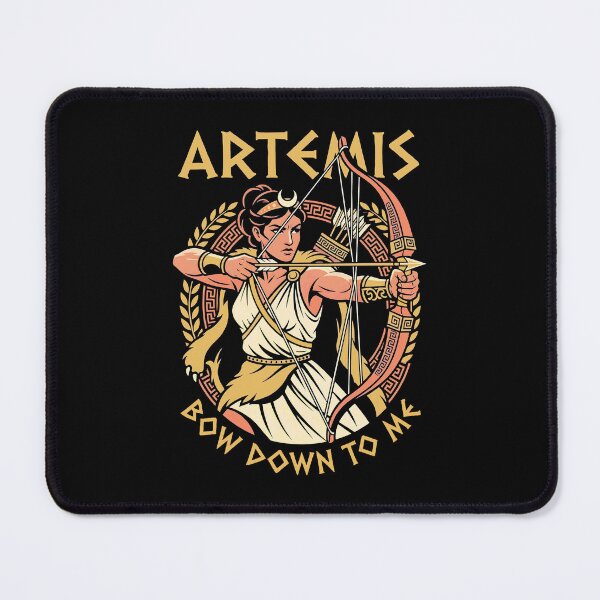 Item preview, Archery Woman Artemis Bow Down To Me Greek Goddess Archer designed and sold by GrandeDuc.