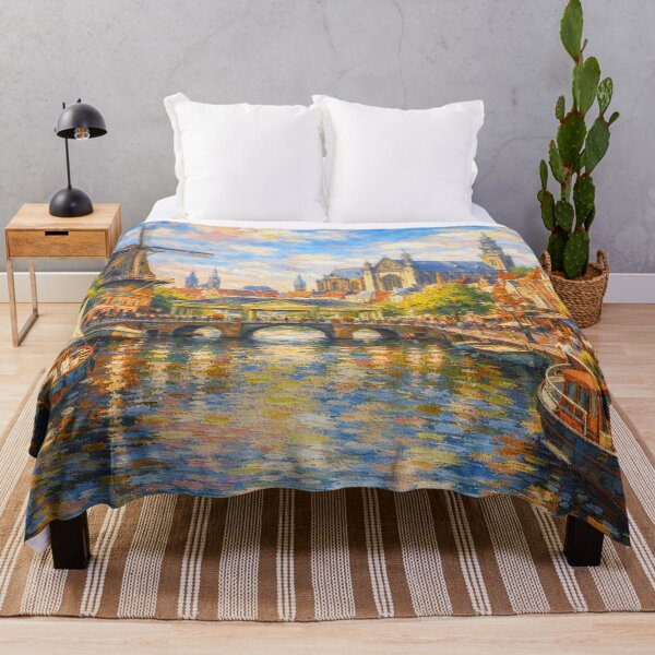 Item preview, A painting of Leiden, the Netherlands – A Beautiful place in Europe. designed and sold by GalleryKauffeld.