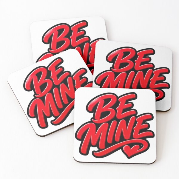Item preview, Be Mine 3D Love Cute Romantic Valentine’s Day Design designed and sold by MR4me.