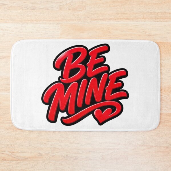 Item preview, Be Mine 3D Love Cute Romantic Valentine’s Day Design designed and sold by MR4me.