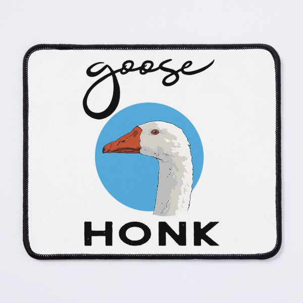 Item preview, White Goose Blue Circle Portrait designed and sold by picopy.