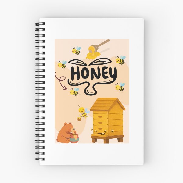 Item preview, Honey Bee – Cute Printable Educational Binder Cover for Kids designed and sold by nermeen1994.