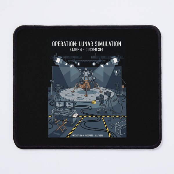 Item preview, Fake Moon Landing Hoax Studio Set Conspiracy AUG-408 designed and sold by noberic.