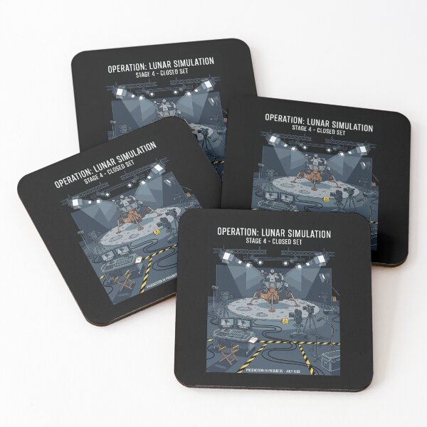 Item preview, Fake Moon Landing Hoax Studio Set Conspiracy AUG-408 designed and sold by noberic.