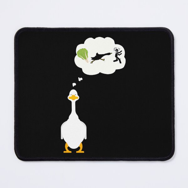 Item preview, White Goose Thinking Of Chasing Humans designed and sold by picopy.