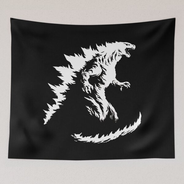 Item preview, Godzilla Horror Monster Vintage designed and sold by GrinReaperGoods.