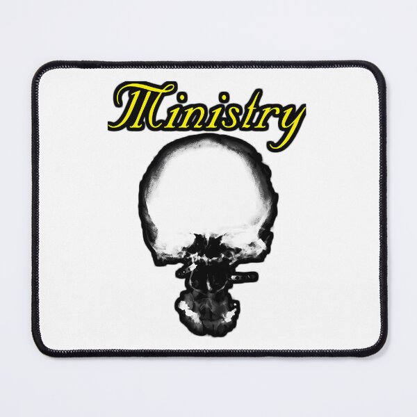 Item preview, Yellow Text White Glowing Skull designed and sold by picopy.
