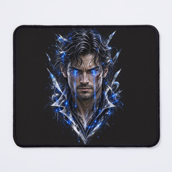 Item preview, Ancient Cosmic Being Blue Energy Eyes Sci-Fi Art designed and sold by CSterling11.