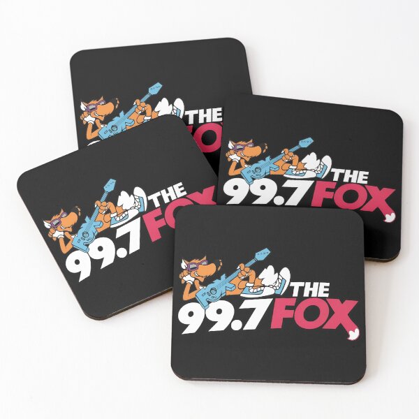 Item preview, 99.7 Fox Radio Mascots Guitar  designed and sold by satosakaa.